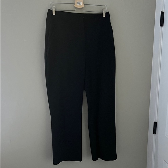 Bellissima Pants - Bellissima Black Wool Blend Career Dress Pants Size 14